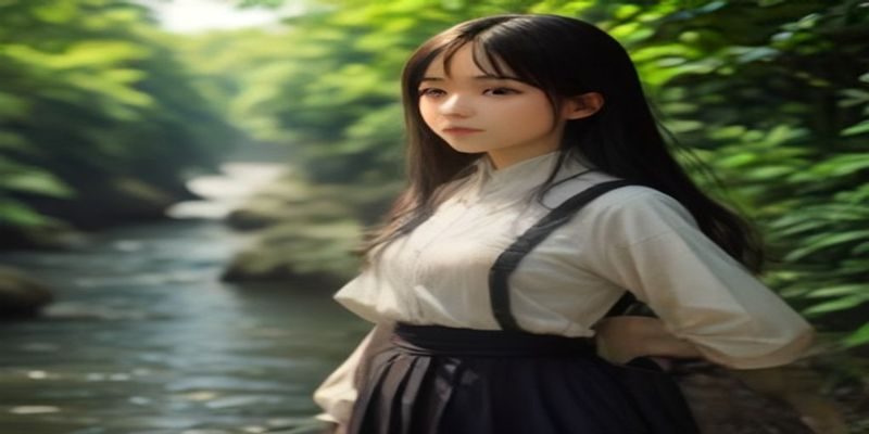 古风虐美人漫画场景，绝色美人身着华服在宫廷中含泪独立，背景烛光摇曳气氛凄美